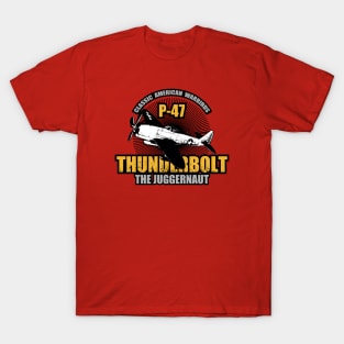 P-47 Thunderbolt Patch T-Shirt